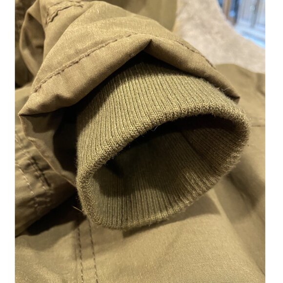 Aeropostale Olive Green Hooded Parka- Size Small - Picture 6 of 12